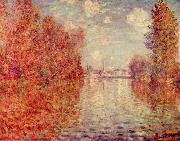 Claude Monet Herbst in Argenteuil oil on canvas